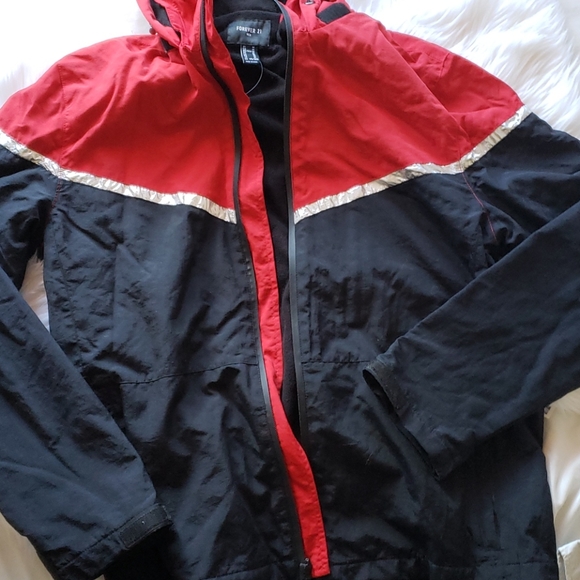 reflective coat forever 21